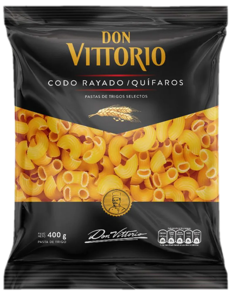 Codo rayado/Quífaros 400g Don Vittorio